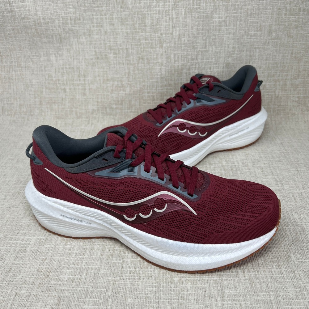 Saucony Triumph 21 Mens 8.5 Sundown Linen Running Shoes S20881-50 NEW (Read)